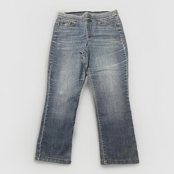 Gloria Vanderbilt Avery Slim Leg Jeans Slimming Effect Womens Size 10 (34x25) - Picture 1 of 7